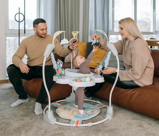 FreeOn Baby Jumper Safari with Music, Light, and Sounds for 6++ Months