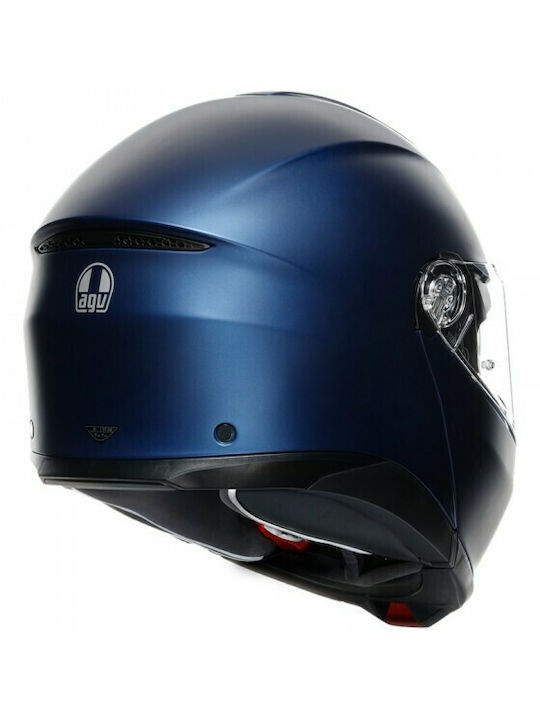 AGV Tourmodular Solid Mplk Galassia Blue Matt Κράνος Μηχανής Flip-Up ECE 22.06 1620gr με Pinlock