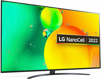 LG Smart Τηλεόραση 86" 4K UHD LED 86NANO766QA HDR (2022)