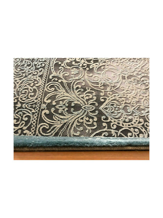 Koulis Carpets 9334A Modern Bedroom Rug Set Blue 68-91-0105 3 Pieces