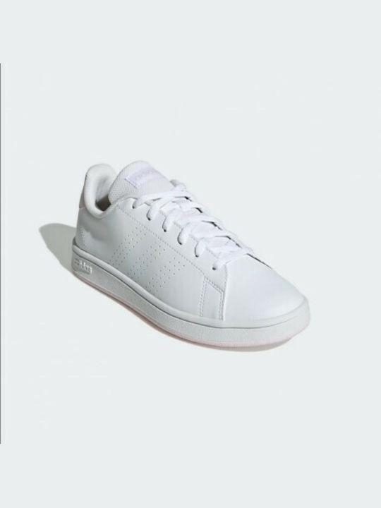 Adidas Advantage Base ÎÏÎ½Î±Î¹ÎºÎµÎ¯Î± Sneakers Cloud White / Cloud White / Almost Pink GW9291 | Skroutz.gr