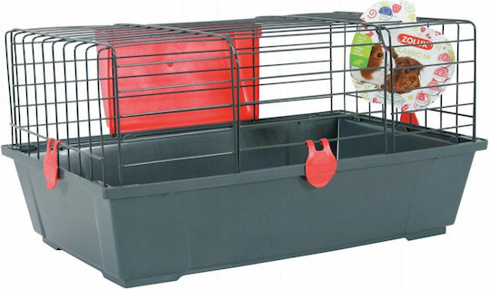 Zolux Classic 58 Rodent Cage Grey / Red 005316