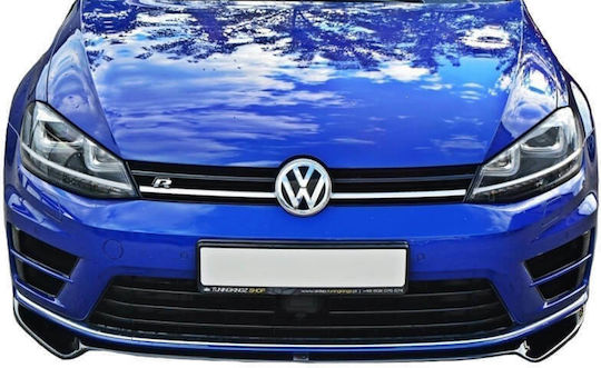 Maxton Design Spoiler Αυτοκινήτου Μπροστά Συμβατό με Volkswagen Golf VII (7) 12-17 R