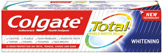 Colgate Total Whitening Зъбна паста за Избелване 75мл