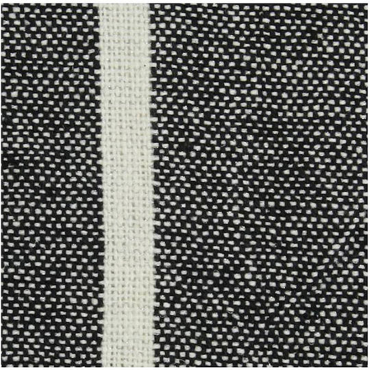 Zaros Ριχτάρι Πολυθρόνας 170x130εκ. Λευκό / Μαύρο XET-3911
