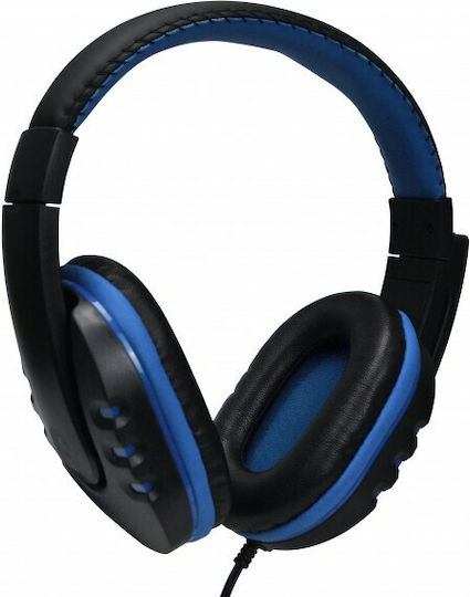 Rebeltec Revol Over Ear Gaming Headset with Connection 3.5mm Blue