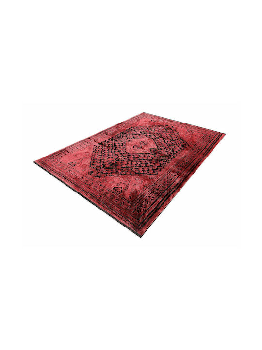 Tzikas Carpets Bedroom Rugs Set Karma Κόκκινο 00155-910 3pcs
