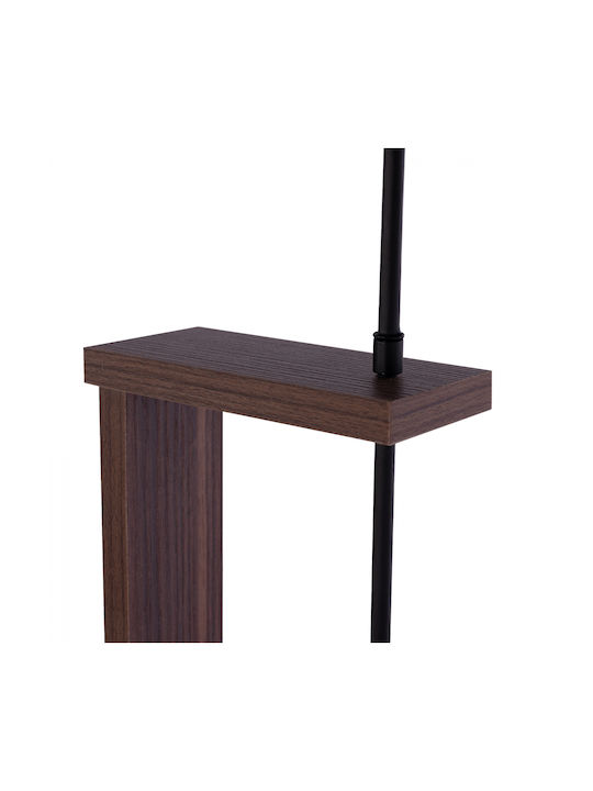 Freebox Φωτιστικό Δαπέδου Υ150xΜ38εκ. με Ντουί για Λαμπτήρα E27 Μαύρο