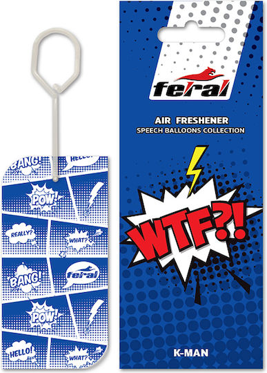 Feral Car Air Freshener Tab Pendand Speech Collection 14pcs