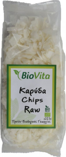 Biovita Rohe Kokosnuss Bio-Produkt Trockenfrüchte & Nüsse ohne Zucker 130gr