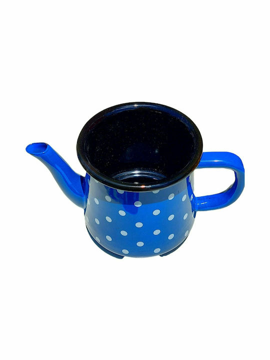 Τσαγιέρα Εμαγιέ Μπλε 600ml