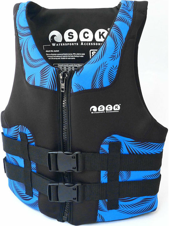 SCK Waves Adults Life Jacket for Water Sports Blue