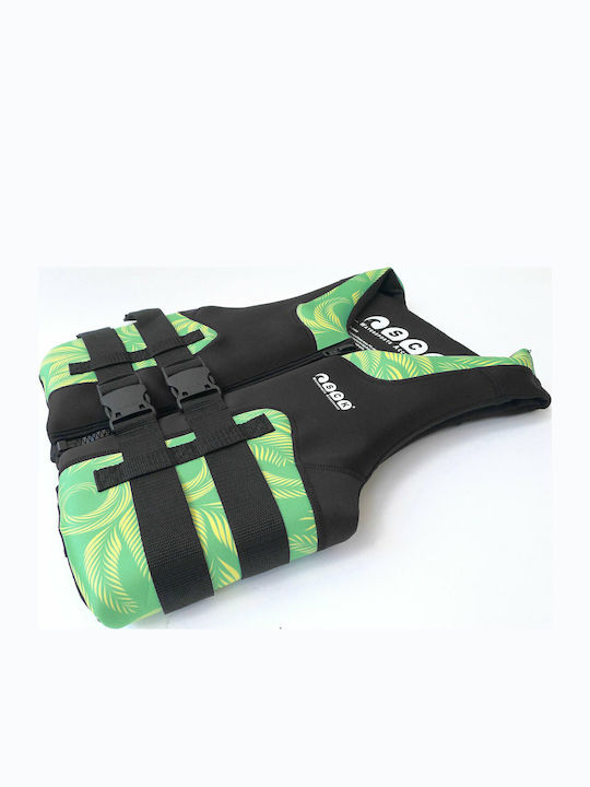 SCK Waves Adults Life Jacket for Water Sports Green
