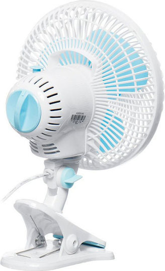 Electric Fan 20W Portable 3 in 1 Rotating Fan With Support Peg White 40000402