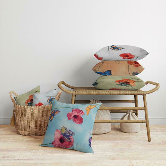 Fylliana Μαξιλάρι Butterfly 45x45εκ. Fylliana Μαξιλάρι Butterfly 45x45εκ.