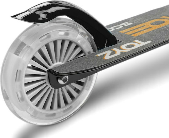 Toyz Παιδικό Πατίνι Αναδιπλούμενο Tauro Δίτροχο Μαύρο