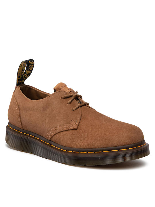 Dr. Martens Berman Lo Suede Ανδρικά Casual Παπούτσια Tan