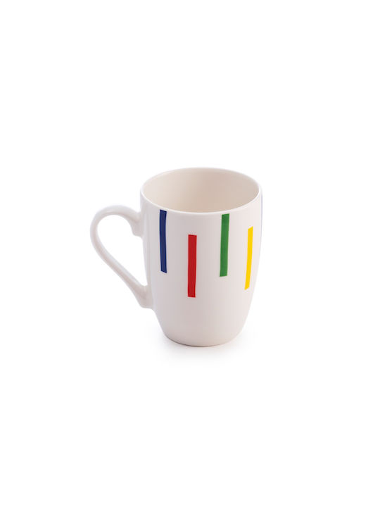 Benetton Bone Tasse Keramik Weiß 360ml 2Stück