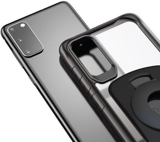 Tigra Sport FitClic Neo Back Cover Σιλικόνης Μαύρο (Galaxy S20+)