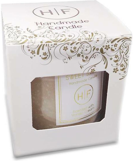 Lumânare Aromatică în Borcan cu Miros de Lemn de Santal 140gr