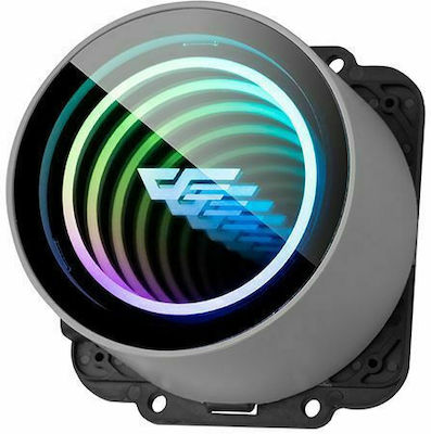 Darkflash DX-240 RGB V2 Wasserkühlung für Prozessor Doppelter Ventilator 120mm für Sockel AM4/AM5/1700/1200/115x