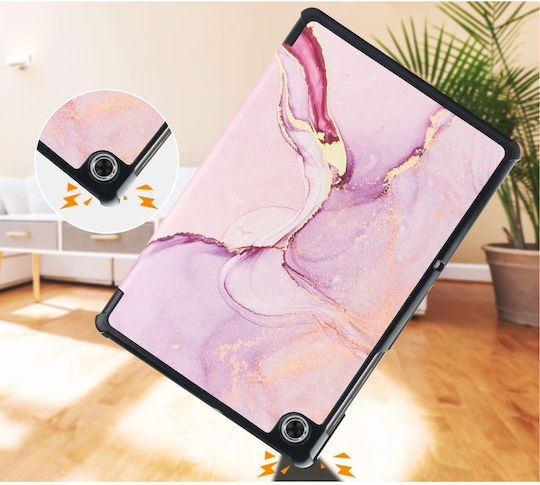 Tech-Protect Smartcase Synthetic Leather Flip Cover Marble (Lenovo Tab M10 Plus 10.3")