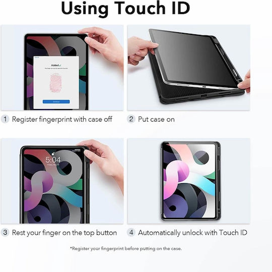ESR Rebound Pencil Klappdeckel Grüe (iPad Air 2020/2022)