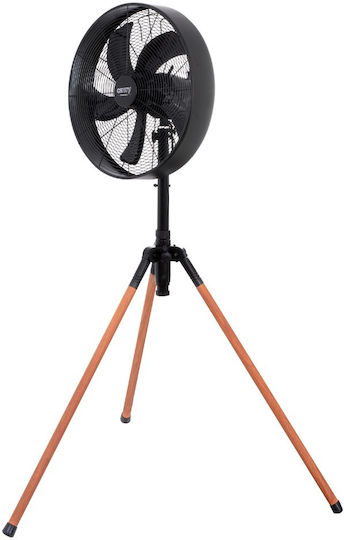 Adler Ανεμιστήρας Ορθοστάτης 100W Διαμέτρου 40cm Μαύρος