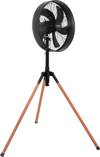 Adler Ανεμιστήρας Ορθοστάτης 100W Διαμέτρου 40cm Μαύρος