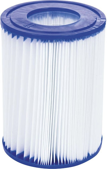 Bestway Steel Pro Rundes Schwimmbecken PVC 8680lt mit Metallic-Rahmen 396x84cm Blau