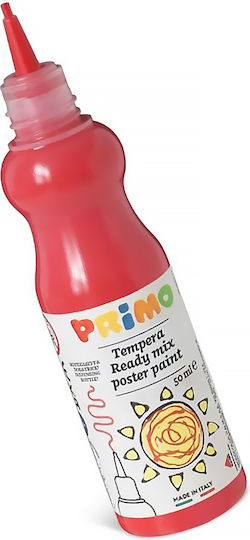 Primo Ready Mix Tempera Farben Vermillion in Flasche 50ml 1Stück