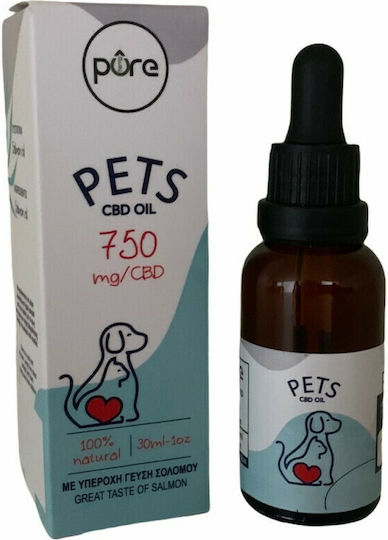 Sensitiva Pet CBD Oil 2,5% (750mg) 30ml für Angst- und Stressbewältigung
