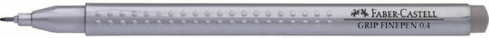 Faber-Castell Finepen Grip Design Marker 0.4mm Gray