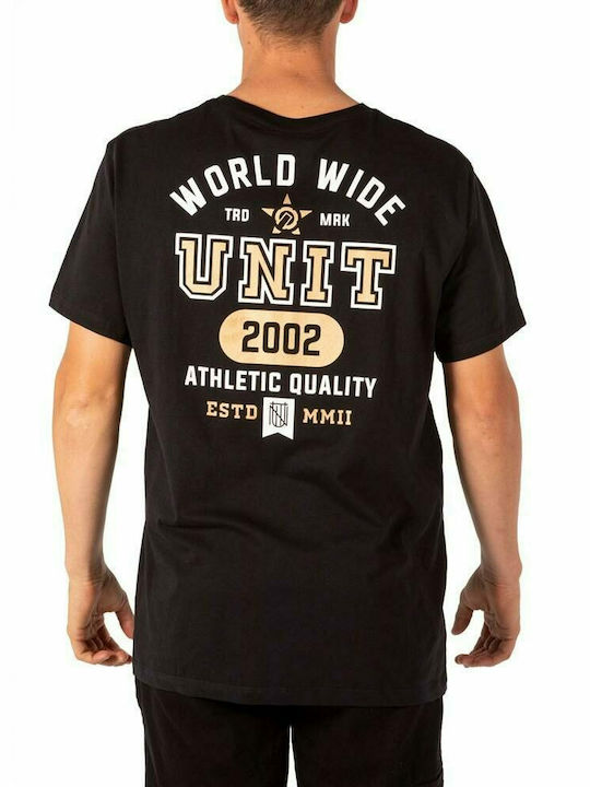 UNIT VARSITY TEE BLACK