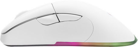 Deltaco WM90 Drahtlos RGB Gaming Gaming Maus 16000 DPI Weiß