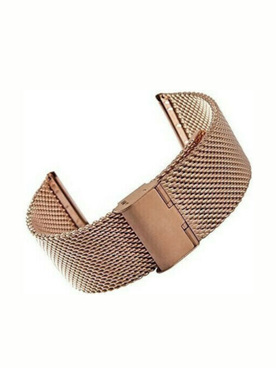 Vitopoulos Metallic-Armband Rose Gold 20mm