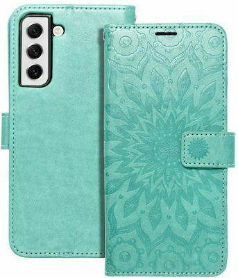 Forcell Mezzo Portofel Piele artificială Mandala Green (Galaxy A52 / A52s)