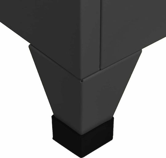 Locker Metal Charcoal 38x45x180cm
