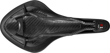Fizik Arione R1 Regular Σέλα Ποδηλάτου Carbon Μαύρη 300 x 130 mm