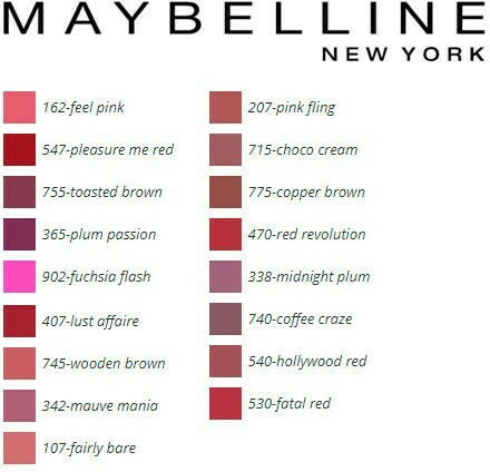 Maybelline Κραγιόν 540 Hollywood Red 4.2gr