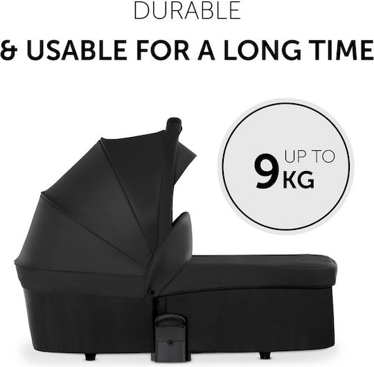 Hauck Move So Simply Set Verstellbar 2 in 1 Baby Kinderwagen Geeignet für Neugeborene Schwarz