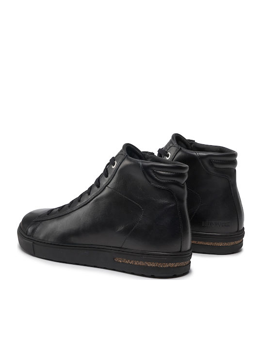 Bend Mid Leather Black Men's Boots