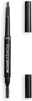 Revolution Beauty Power Brow Eyebrow Pencil Dark Brown