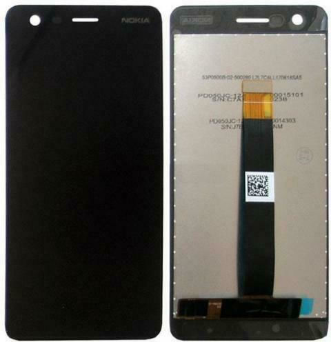 Οθόνη mit Touch-Mechanismus für Nokia 2 (Schwarz)