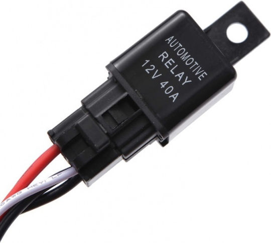 Διακόπτης Φώτων Αυτοκινήτου 12V-24V Μπλε