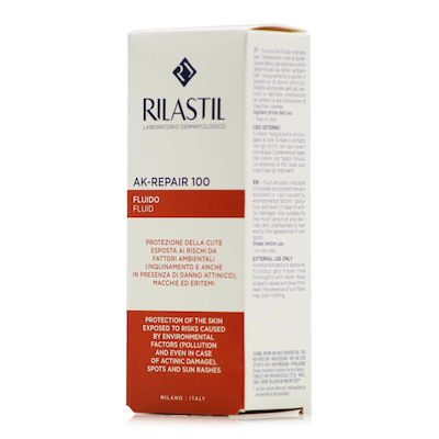 Rilastil Ak Repair Fluid Sonnenschutz Creme Für das Gesicht SPF50 50ml