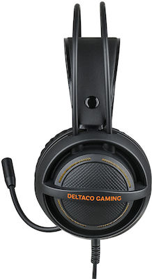 Deltaco Gaming Kit 3-In-1 Über Ohr Gaming-Headset mit Verbindung 2x3,5mm / USB Schwarz