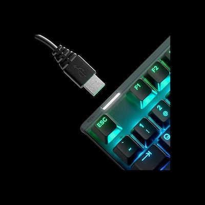 SteelSeries Apex Pro TKL Gaming Μηχανικό Πληκτρολόγιο Tenkeyless με SteelSeries OmniPoint διακόπτες και RGB φωτισμό (Αγγλικό US)