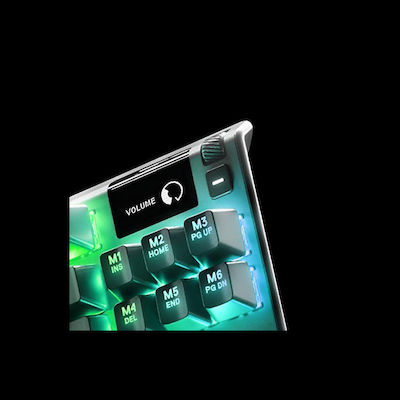 SteelSeries Apex Pro TKL Gaming Μηχανικό Πληκτρολόγιο Tenkeyless με SteelSeries OmniPoint διακόπτες και RGB φωτισμό (Αγγλικό US)