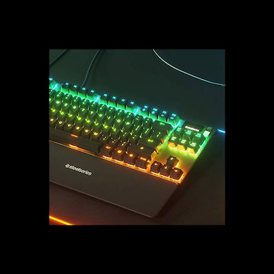 SteelSeries Apex Pro TKL Gaming Μηχανικό Πληκτρολόγιο Tenkeyless με SteelSeries OmniPoint διακόπτες και RGB φωτισμό (Αγγλικό US)